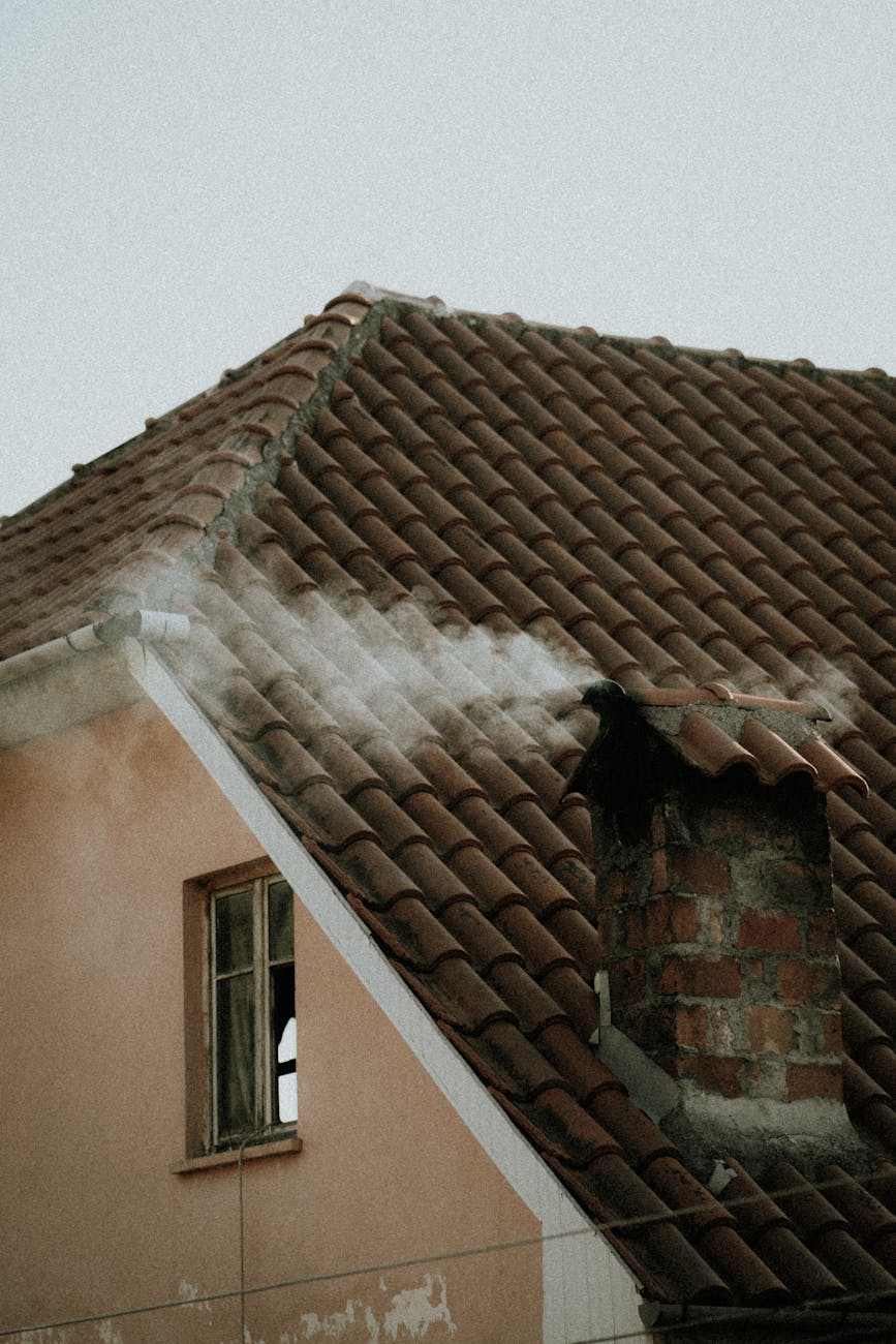 Completed tile roof on a single-story Mesa home